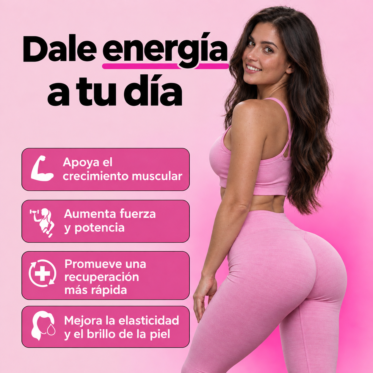 Yesnap Creatina Para mujer